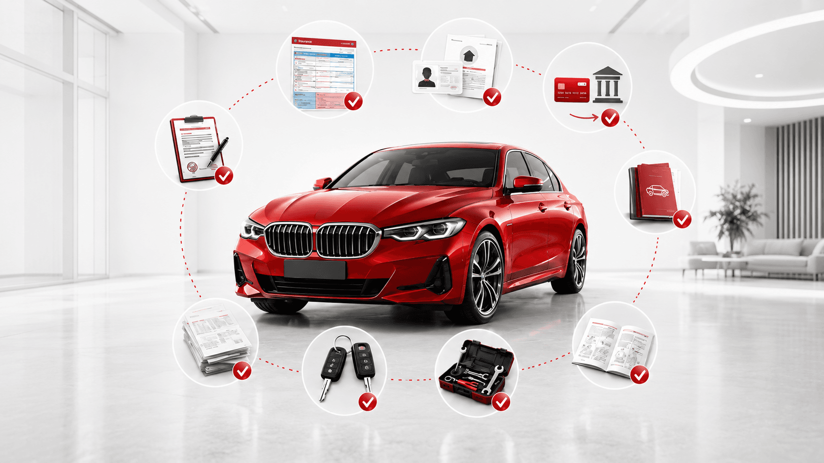 Documents and items needed to sell your car with Quick Car Sale